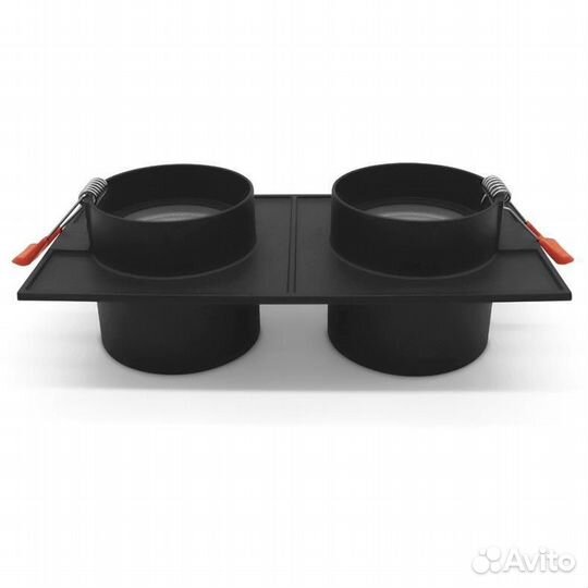 Светильник встраиваемый металлический и акриловый