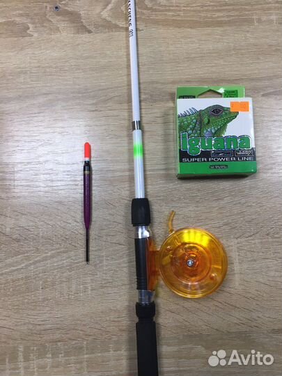 Удочка в сборе