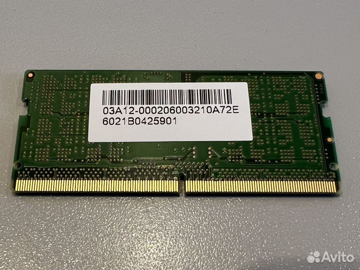 Оперативная память Micron DDR5 sodimm 4800MHz 16Gb