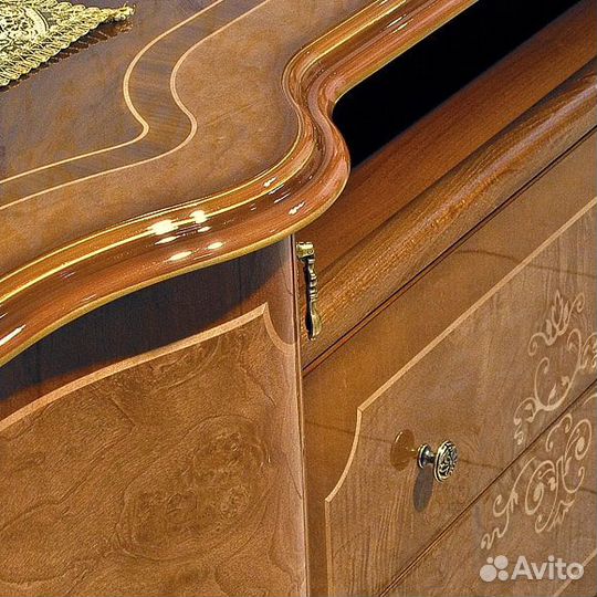 Тумба тв малая Флориана орех Миассмебель