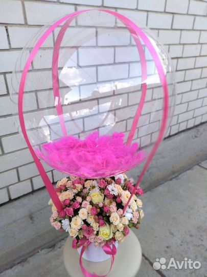 Букеты с шаром и доставкой