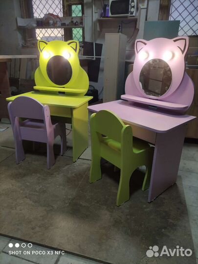 Детский туалетный столик для девочки