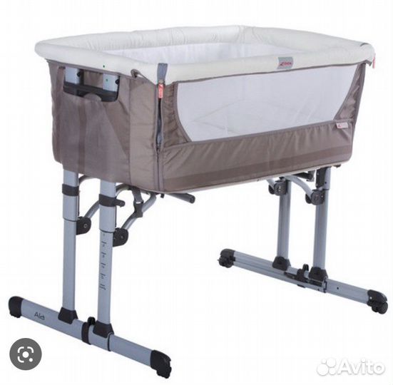 Люлька колыбель кроватка приставная Zibos Ala