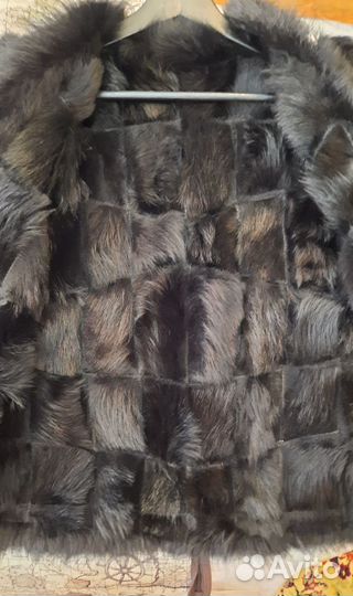 Жилет меховой овчина