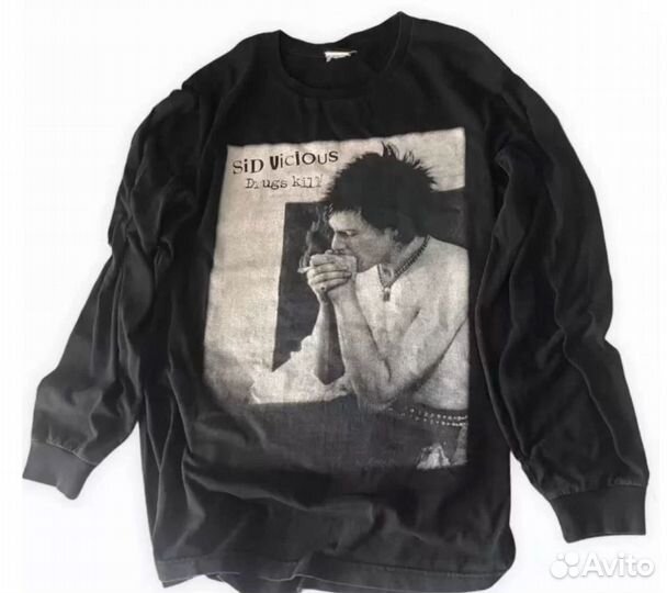 Лонгслив Sid vicious drugs kill