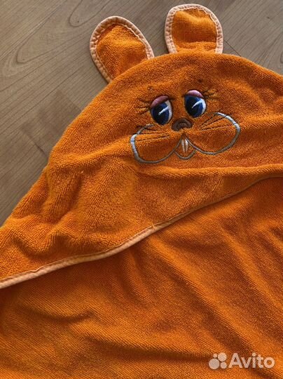 Детское банное полотенце