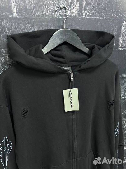 Зип Худи Balenciaga Paris moon(2025)