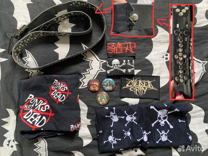 Рок панк атрибутика