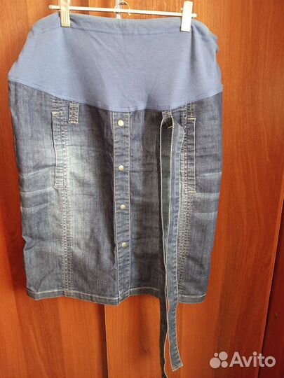 Джинсовая юбка