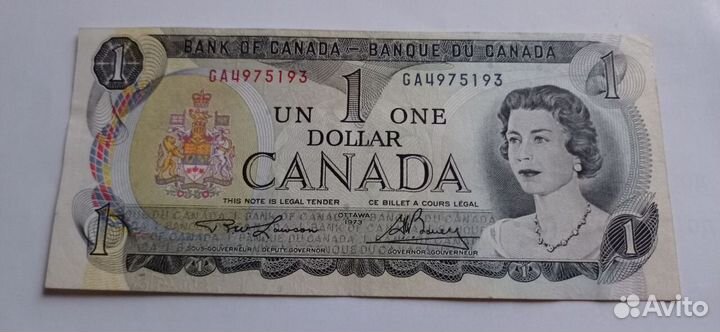 Банкноты Англии,Канады,Фиджи