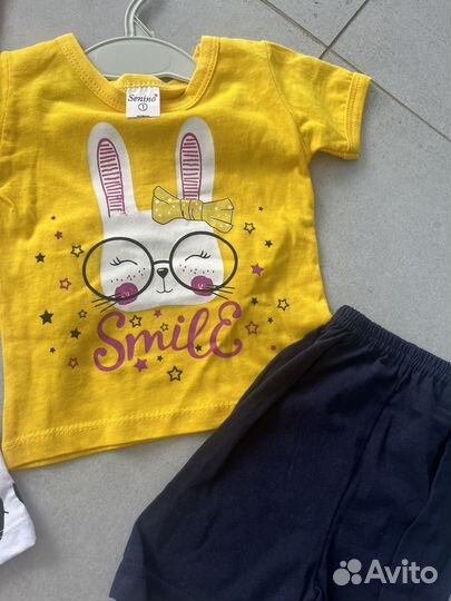 Костюм шорты и футболка