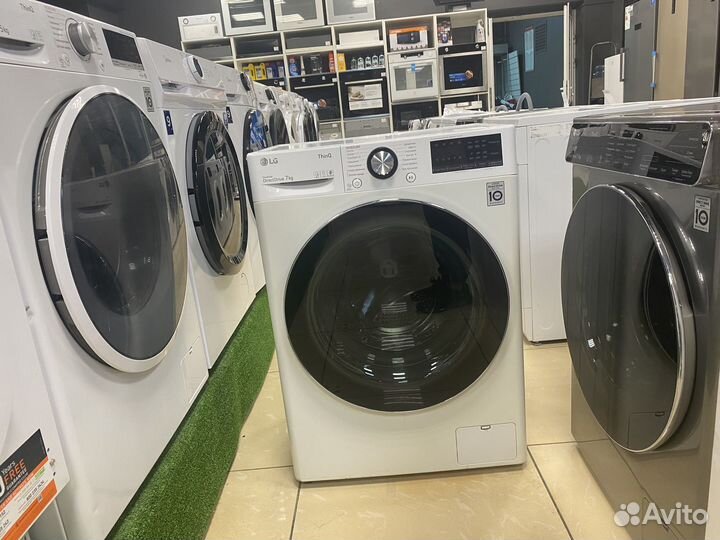 Стиральная машина узкая LG F2V9HS9W