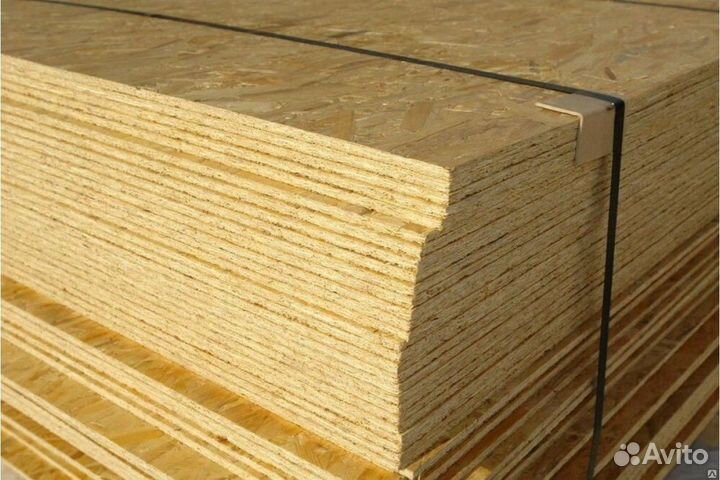 Плиты OSB (осп) 9 мм 1250x2500мм