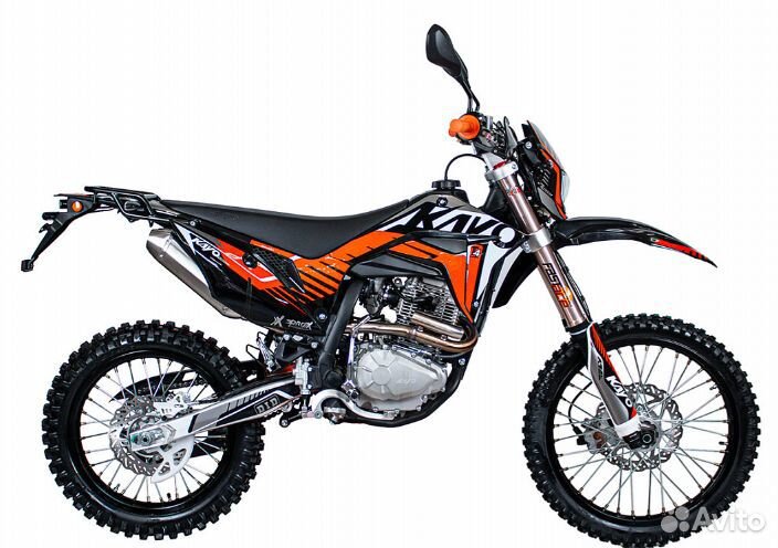Мотоцикл кроссовый kayo T4 300 enduro PR 21/18