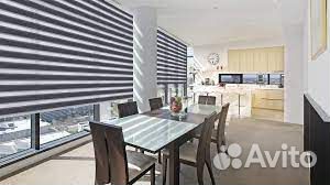 Жалюзи рулонные с направляющими Пионерск