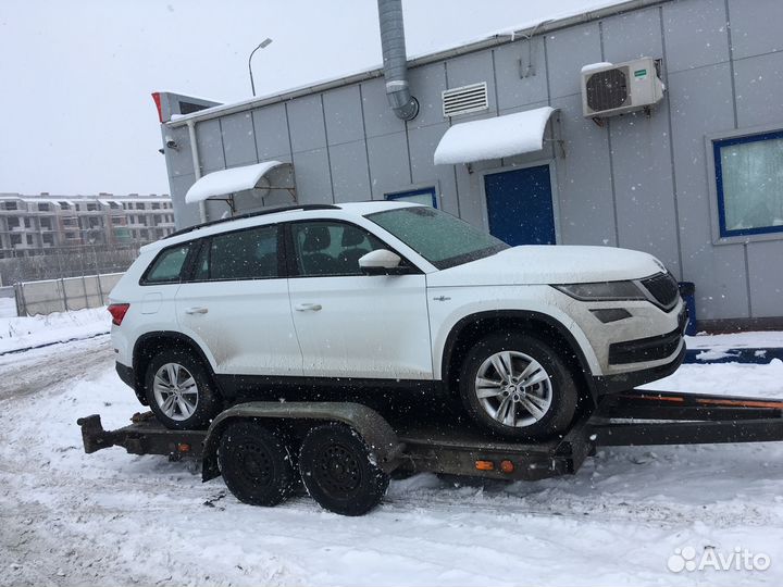 Эвакуатор Прицеп платформа 4*2 метра,эвакуатор(пла