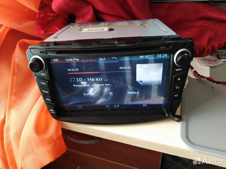2din магнитола dvd, usb, microsd