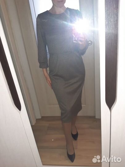 Платье теплое