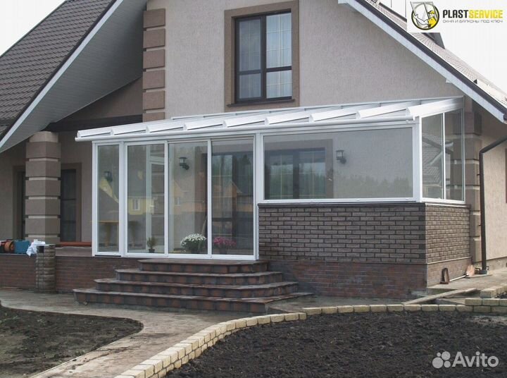 Пластиковые окна Rehau, остекление террас, беседок