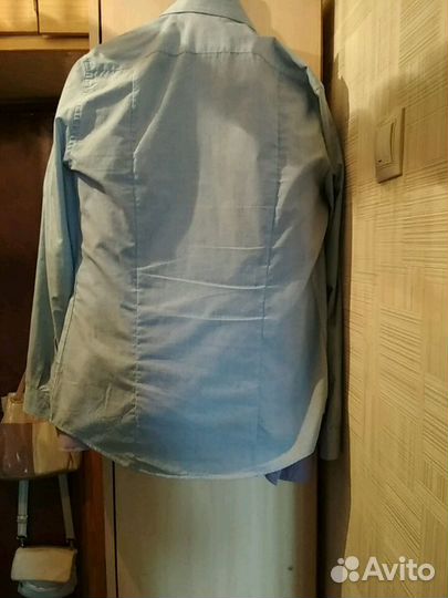 Стильная приталенная рубашка HM и подарок рубашки