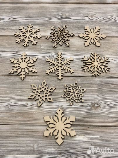 Снежинки
