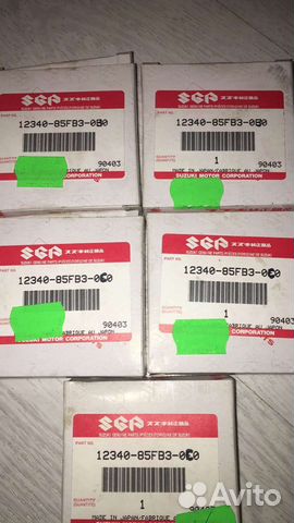 Вкладыши коренные Плм suzuki