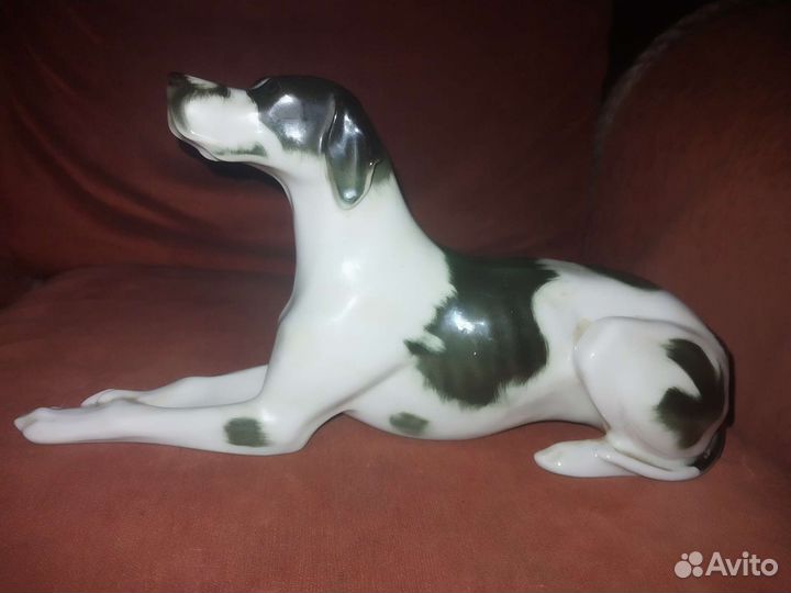 Фарфоровые статуэтки, собаки