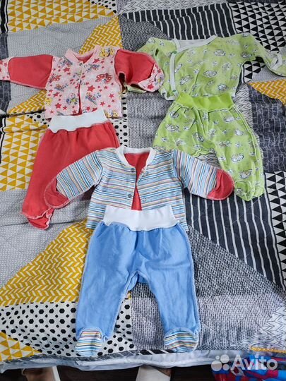 Детские вещи для девочки 0-3 мес, на доставке