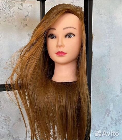 Учебная голова, манекен парикмахерский