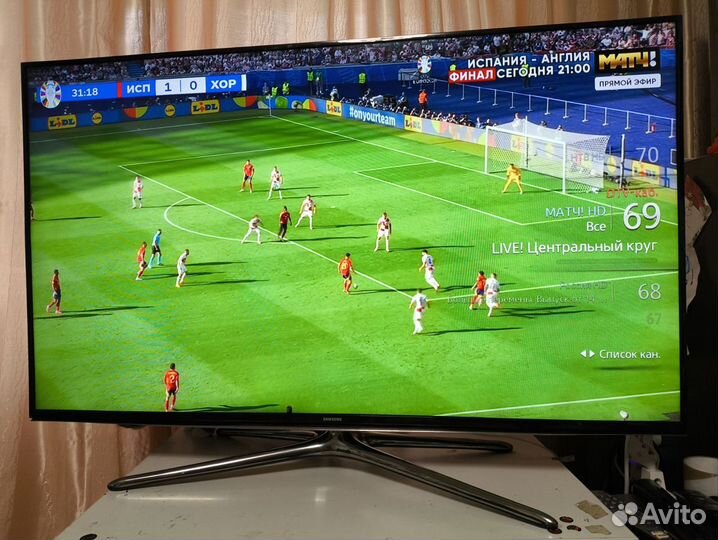 200 Гц SMART TV телевизор Samsung 48 дюймов