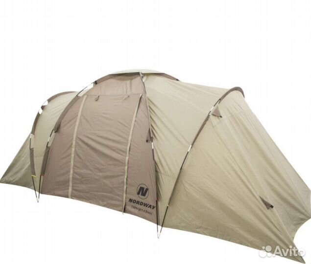 Палатка 4-местная Nordway Twin Sky 4 Basic