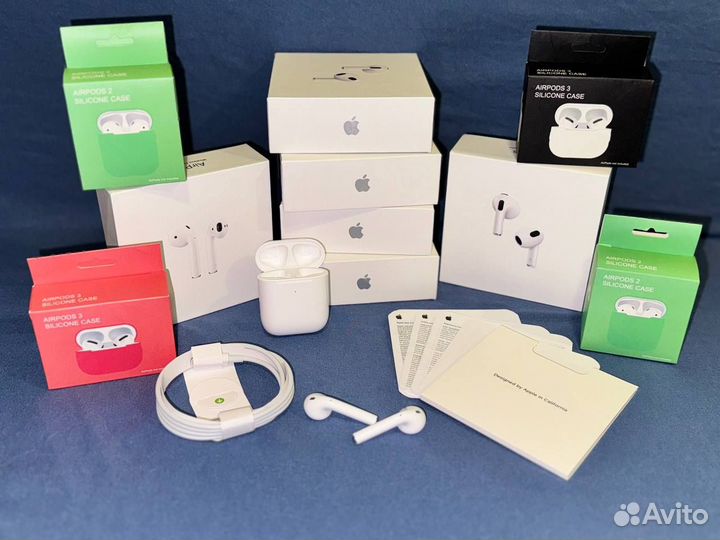 AirPods 2 / AirPods 3 Airoha + чехол