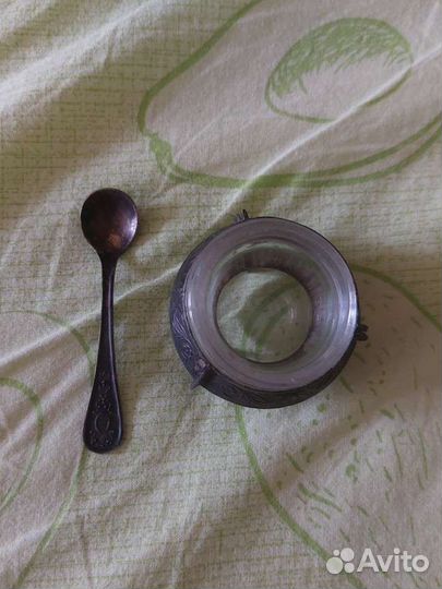 Солонка мельхиор