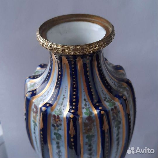 Парные антикварные вазы france эксклюзив