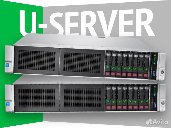 Сервер HP DL380 Gen9 8SFF P440ar 530F 2x800W платф