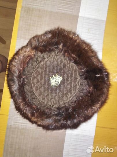 Шапка мужская ондатровая, классическая ушанка