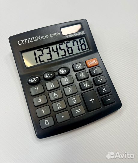 Калькулятор Citizen SDC-805BN, 8-разрядный