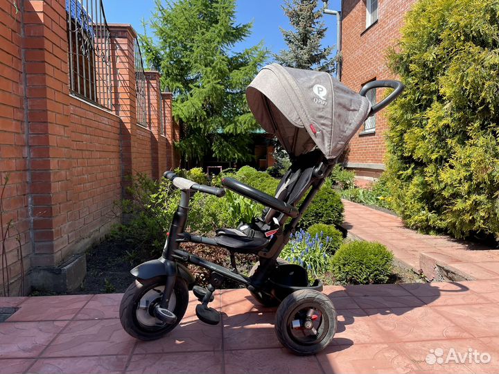 Детский трехколесный складной велосипед Qplay Rito