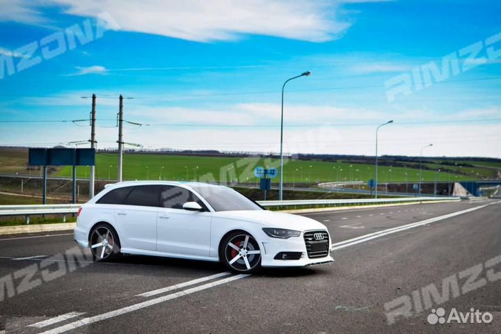 Литой диск в стиле vossen R15 5x100