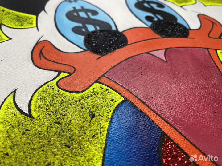 Картина «Скрудж Макдак» на подарок