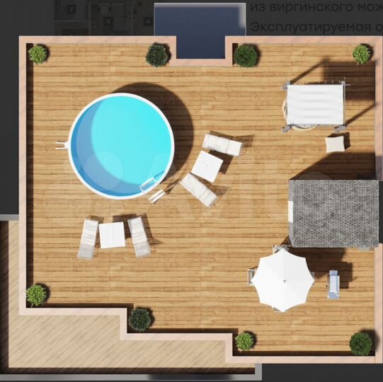 Коттедж 325 м² на участке 8 сот.