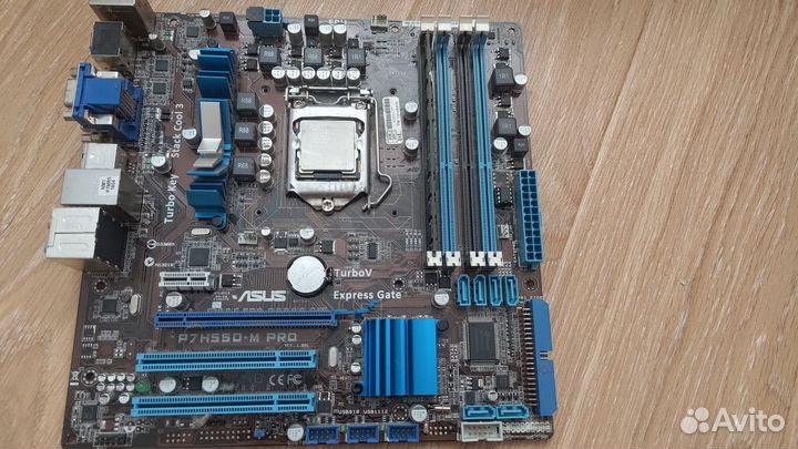 Материнская плата с процессором i3 560