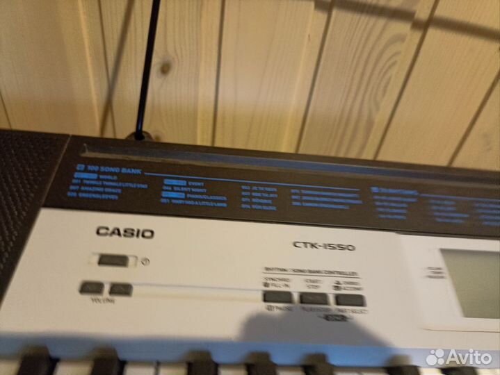Синтезатор casio ctk 1550