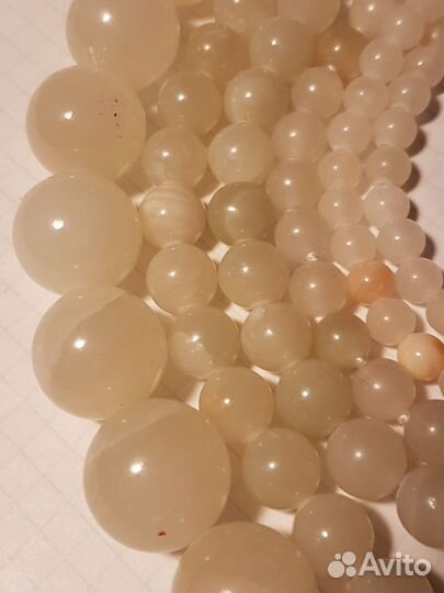 Бусины для рукоделия Оникс натуральный