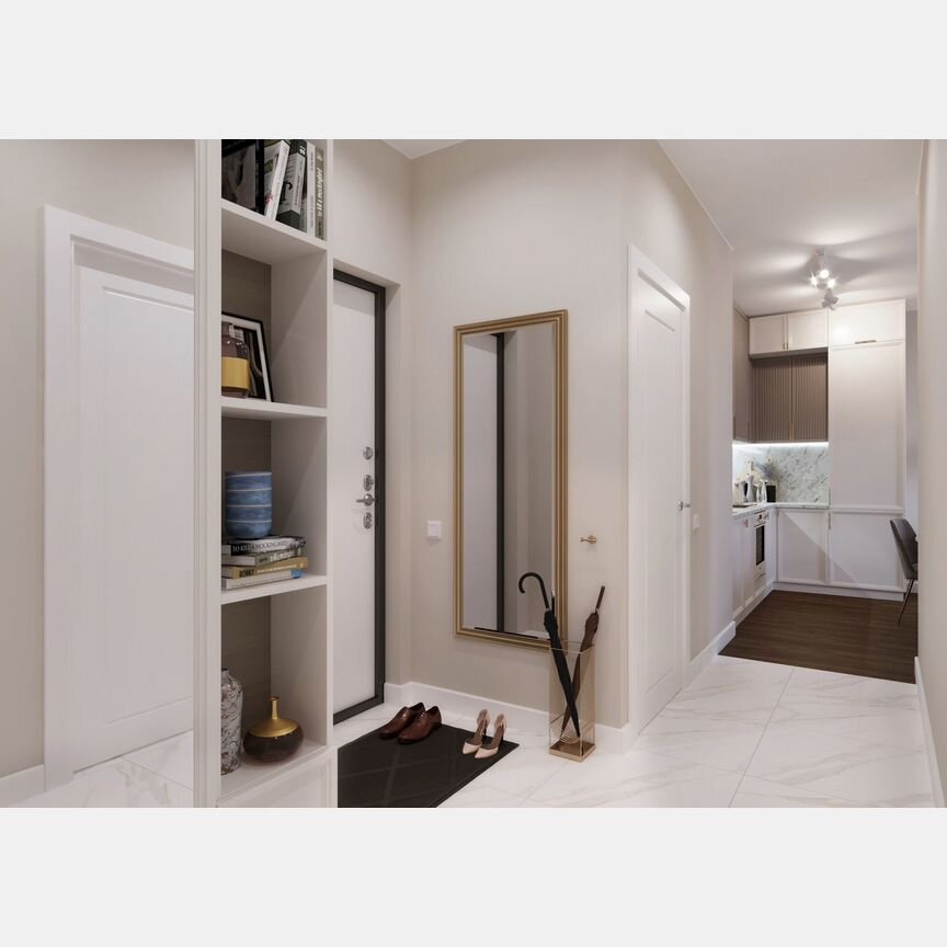 2-к. квартира, 68,7 м², 21/22 эт.