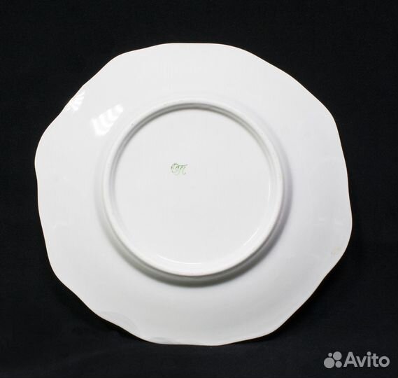 Блюдо столовое Тропа, клеймо оп, СССР, размер 28,5