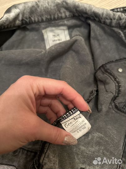 Джинсовая куртка для девочки 140