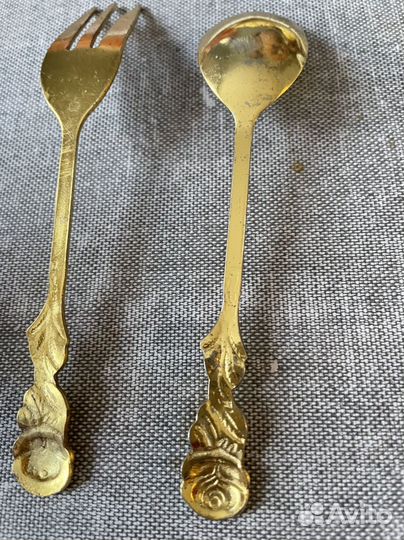 Турка для кофе керамическая СССР десертные ложки