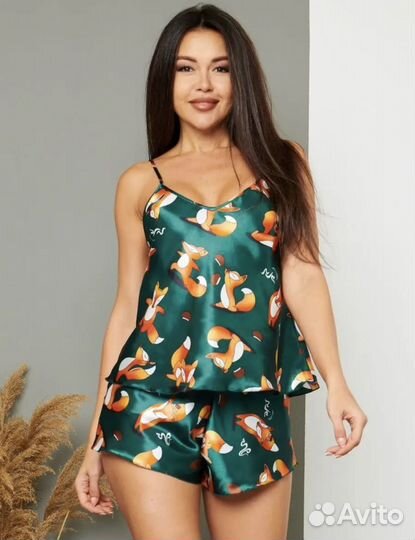 Халат lovely houz шелковый