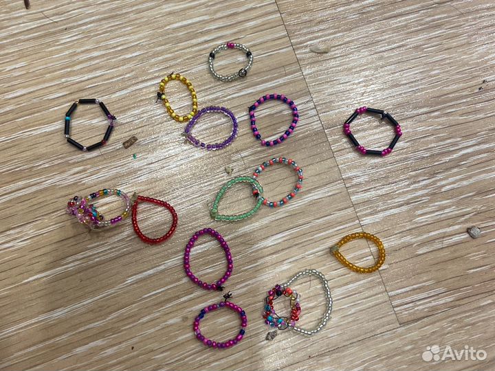 Кольца из бисера